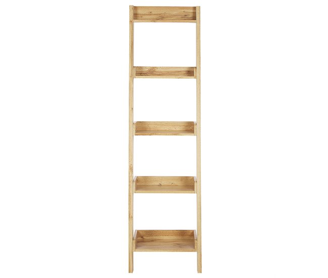 Beliani Estante para libros MOBILE DUO Madera Clara
