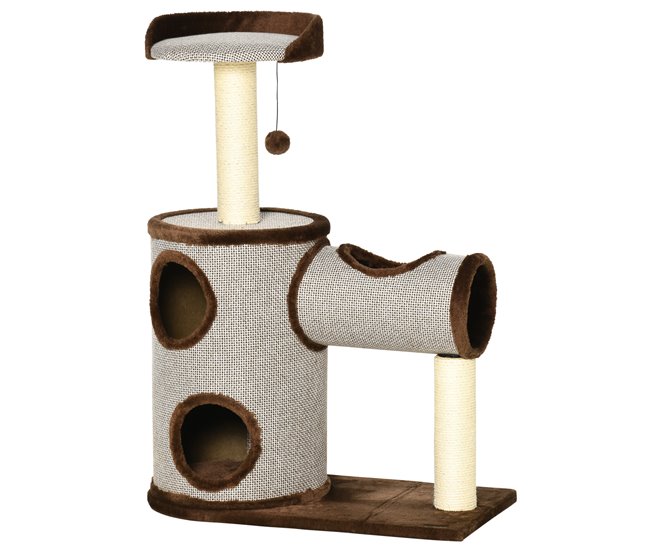 Árbol Rascador para Gatos Marron