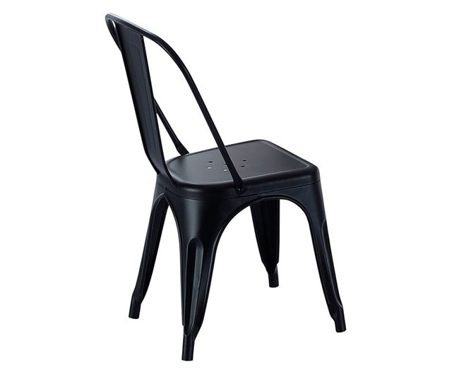 Pack 4 sillas de comedor Tolix Negro