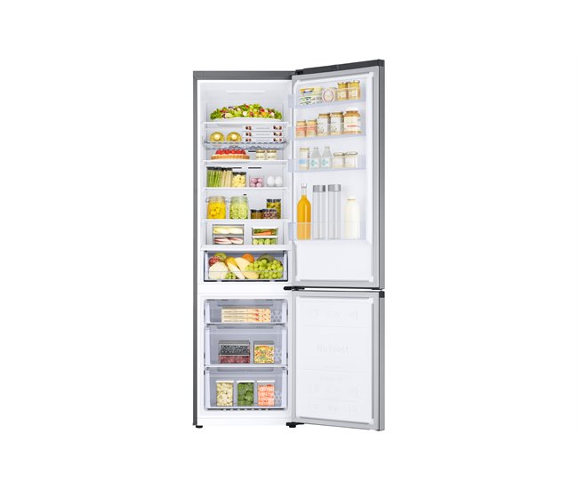Combi 2 metros 390 litros No Frost inox SAMSUNG RB38C602DSA/EF Inox