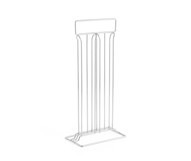 Dispensador vertical 24 cápsulas DOLCE GUSTO 18x10x37,5cm Gris