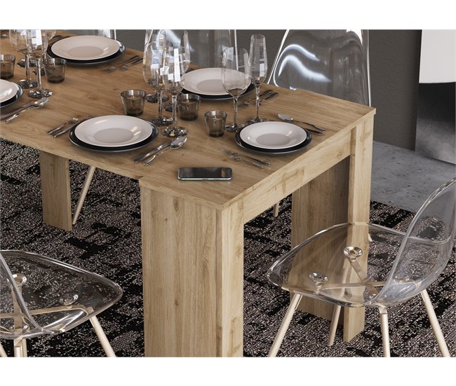 Mesa consola extensible BERTA Roble