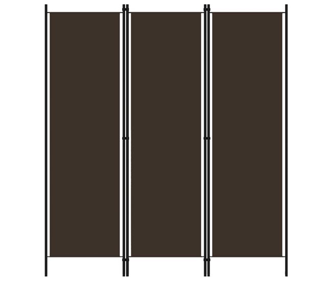 Biombo - Separador Divisor de 3 paneles Marron
