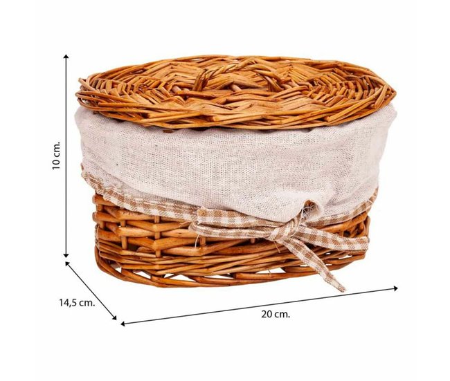 Cajas de almacenamiento Marron