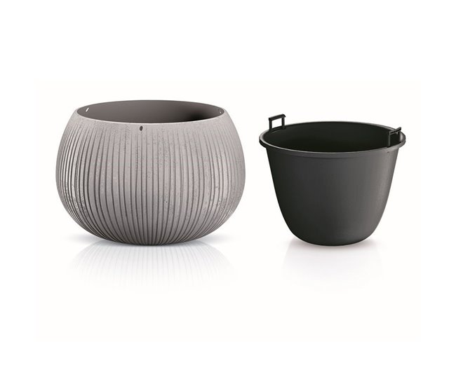 3x Prosperplast BETON BOWL Cemento