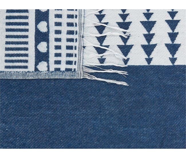 Beliani Manta TARLAY Azul