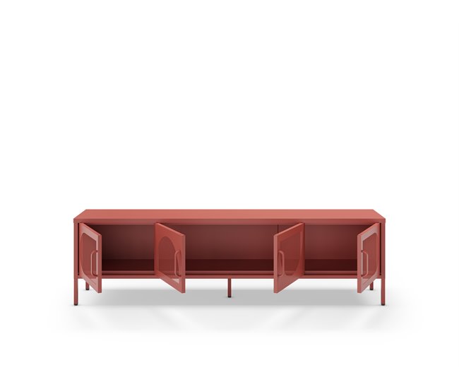 Mueble tv TAYRA 180cm Terracota