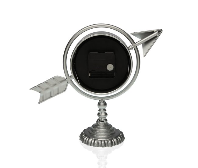 Reloj de Mesa Plateado