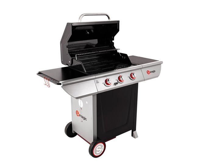 Barbacoa de 3 quemadores MANHATTAN 300S Negro