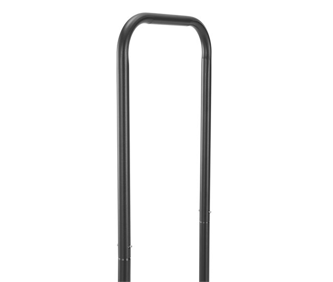 Soporte para leña Kwethluk acero Negro