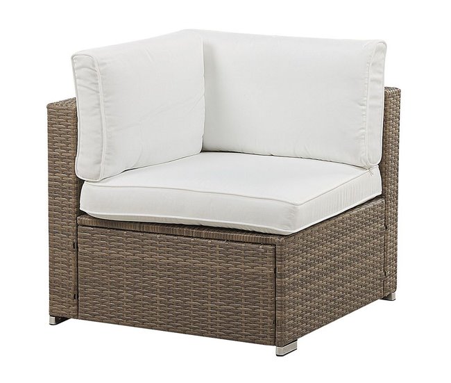Beliani Conjunto longue BELVEDERE Blanco