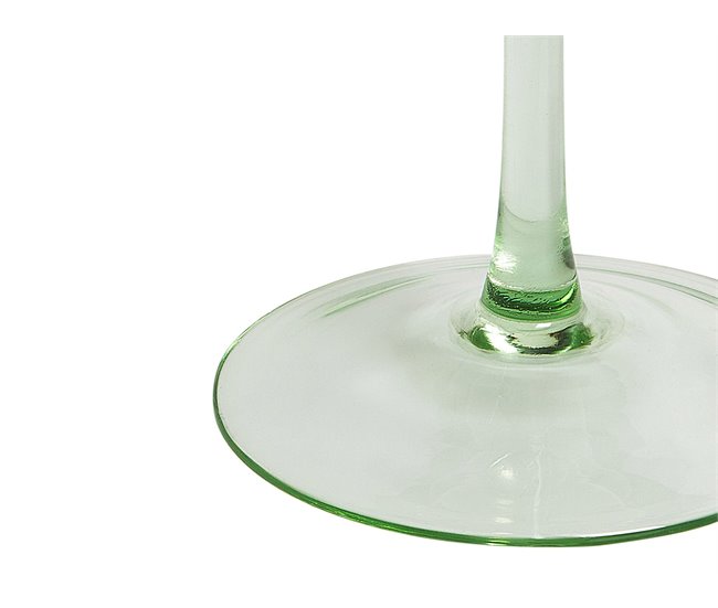 Beliani Cristalería Vidrio DIOPSIDE Rosa Talco