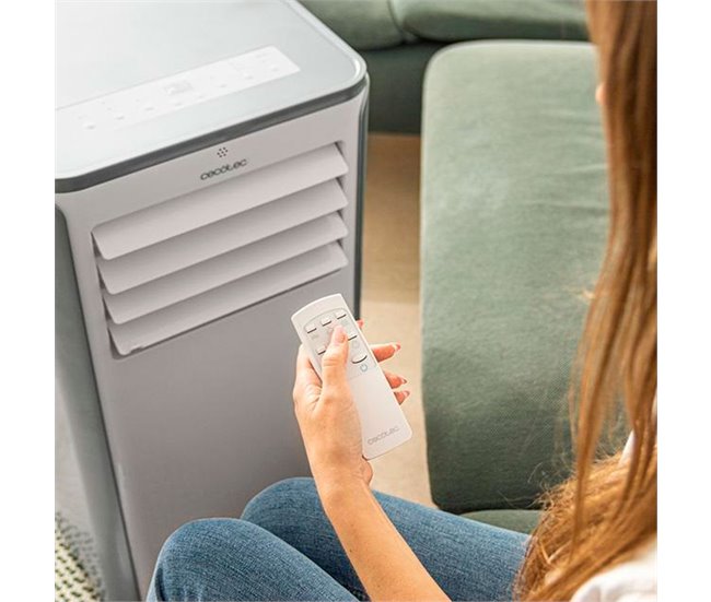 Aire acondicionado portátil ForceClima 9400 Soundless Heating Cecotec Inox
