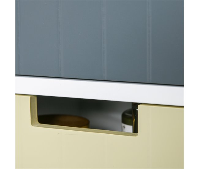 Cómodo de Madera MDF HOMCOM, hogar - muebles de dormitorio 35 Multicolor