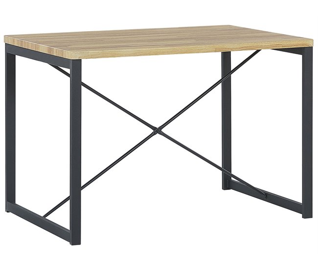 Beliani Conjunto de comedor FLIXTON Marron