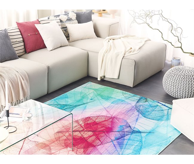 Beliani Alfombra de pelo corto ANTAKYA 160x230 Multicolor