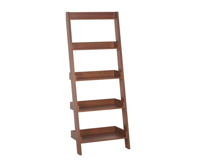 Beliani Librería MOBILE TRIO Marron