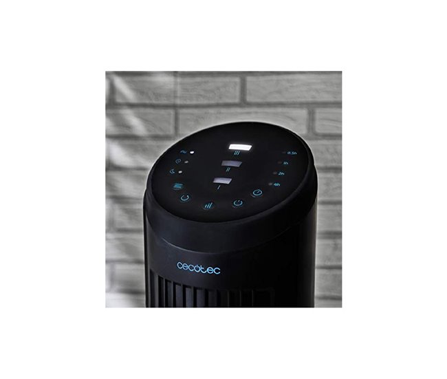 Ventilador de torre EnergySilence 9090 Skyline Cecotec Negro