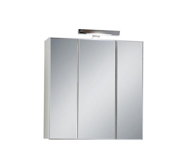 Armario De Baño Con Espejo Blanco