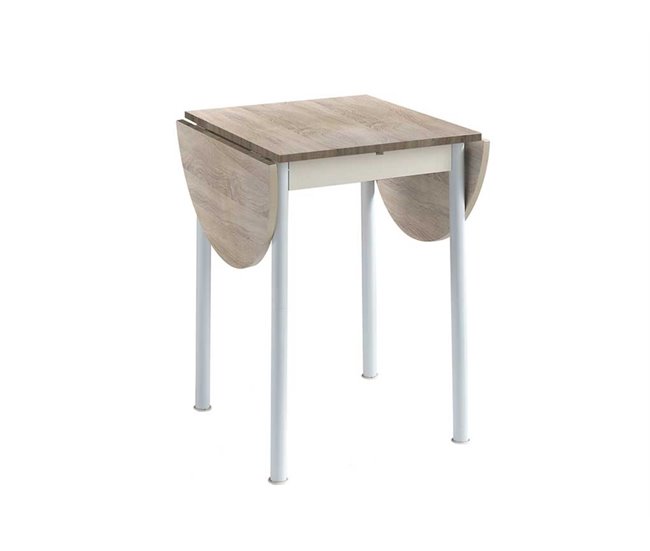 Set Mesa y 2 Sillas - Modelo LEVA Marron