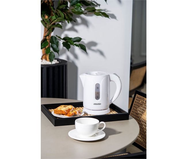 Hervidor de Agua Eléctrico Mesko MS1376 Blanco