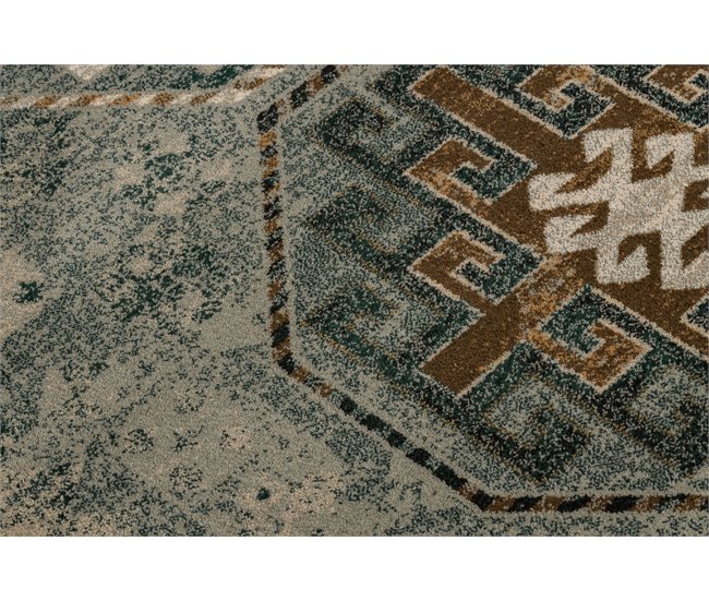 Alfombra de lana POLONIA ASHAN oriental 170x235 Verde