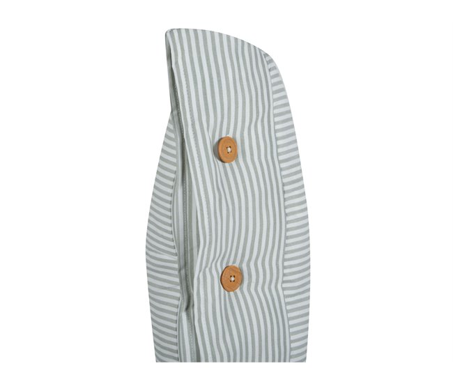 Beliani Cojín decorativo SEBRINE Verde