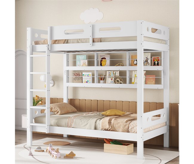 Cama litera Blanco