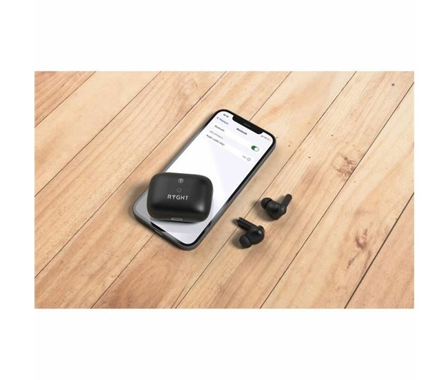 Auriculares Inalámbricos con Estuche de Carga Jumo ANC Negro