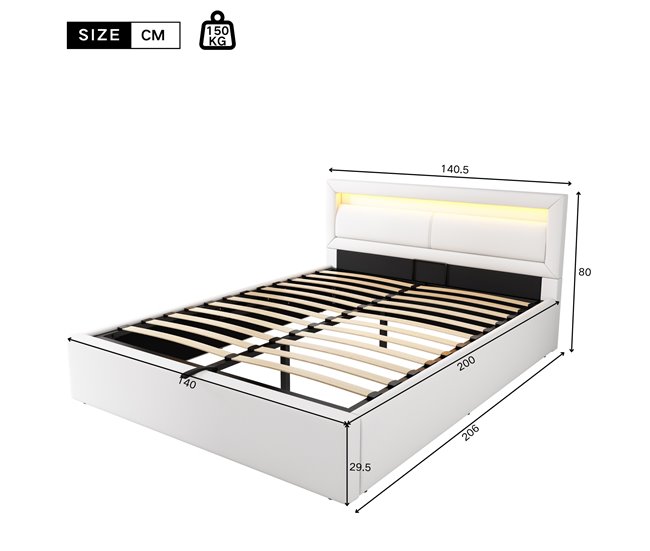 Canapés abatibles Blanco