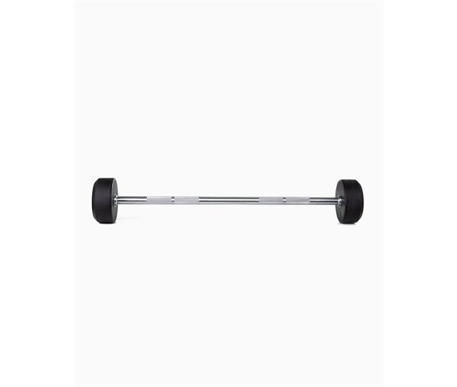 Barra Recta Montada 30Kg - BOOMFIT Negro