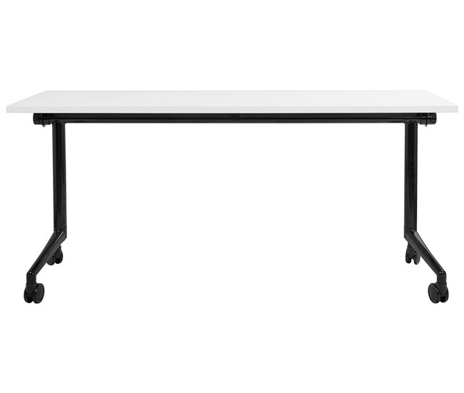 Beliani Escritorio plegable CAVI 160x60 Blanco