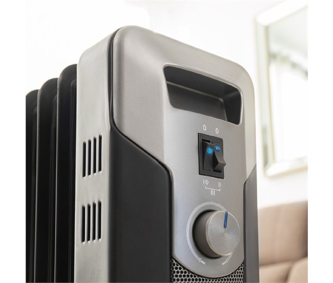 Cecotec Radiador de aceite Radiador de aceite ReadyWarm 7000 Spac Negro