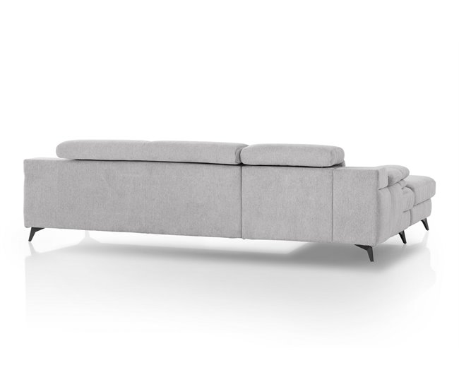 Chaise longue con cama TITUS Antracita
