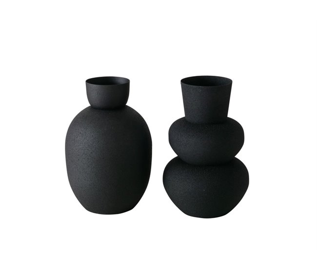 Jarrón decorativo MAYNAR surtida marca BOLTZE Negro