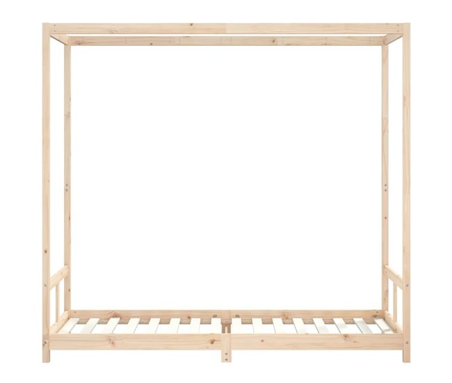 Estructura De Cama Infantil 206x85 Blanco