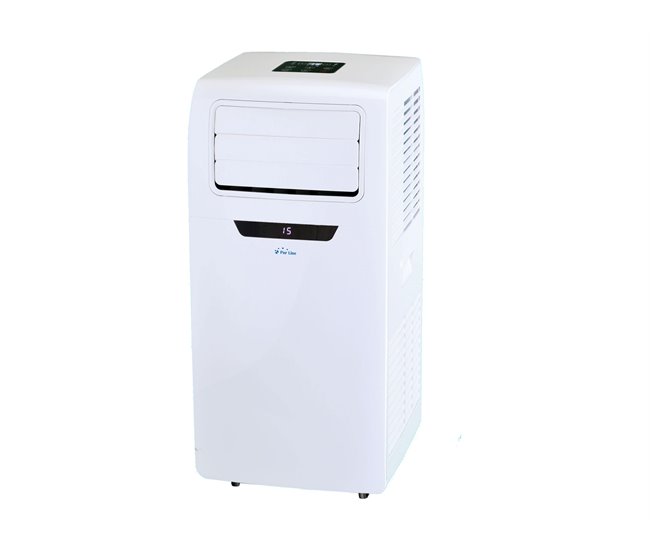 Aire Acondicionado portátil 2250 frigorías con ventilador y mando a distancia Blanco
