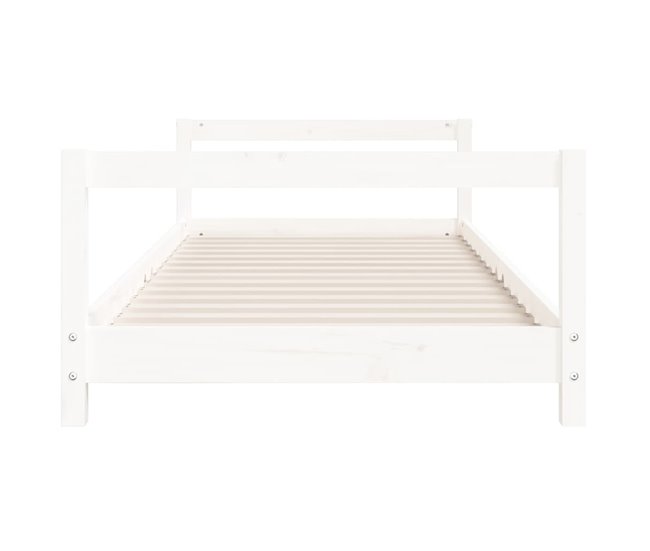 Estructura De Cama Para Niños 196x95 Blanco