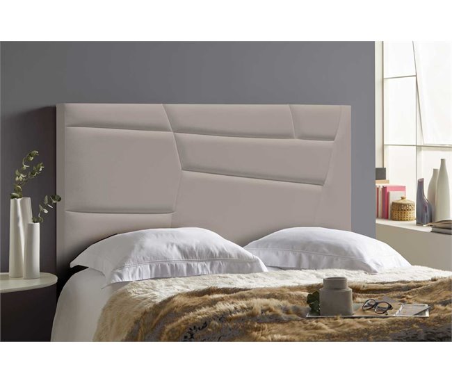Cabecero MINNESOTA en piel sintética Beige