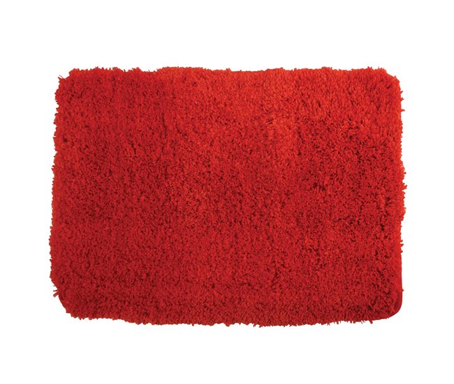 Alfombrilla  De Microfibra 70x50 Rojo