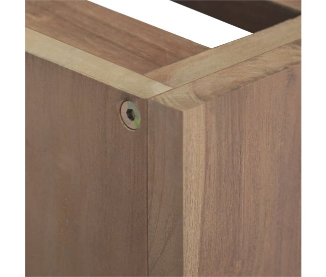 Armario De Baño Para Pared 60 Natural