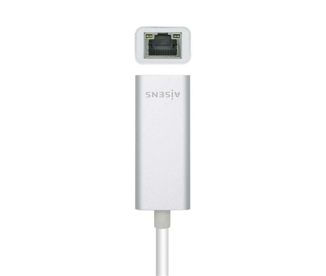 Adaptador USB a Ethernet A109-0505 Plateado