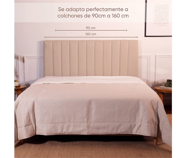 Cabecero Florance BUDWING 140 Beige