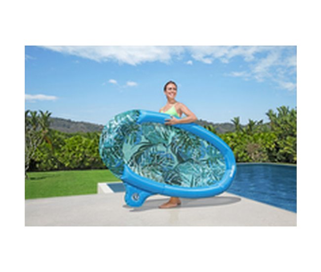 Colchoneta Hinchable Azul