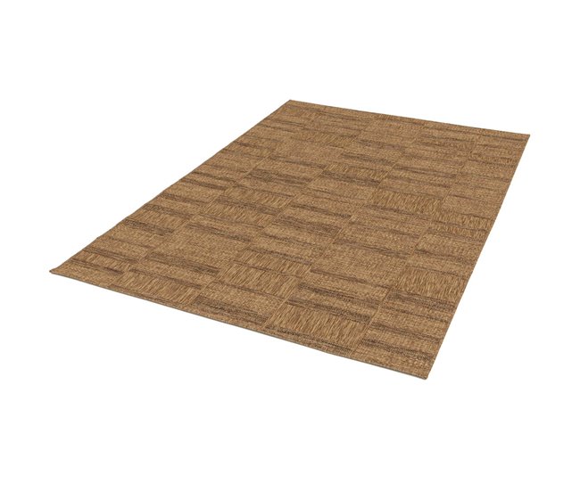 Alfombra de interior/exterior efecto yute GUINEA - ATTICGO 160x230 Natural