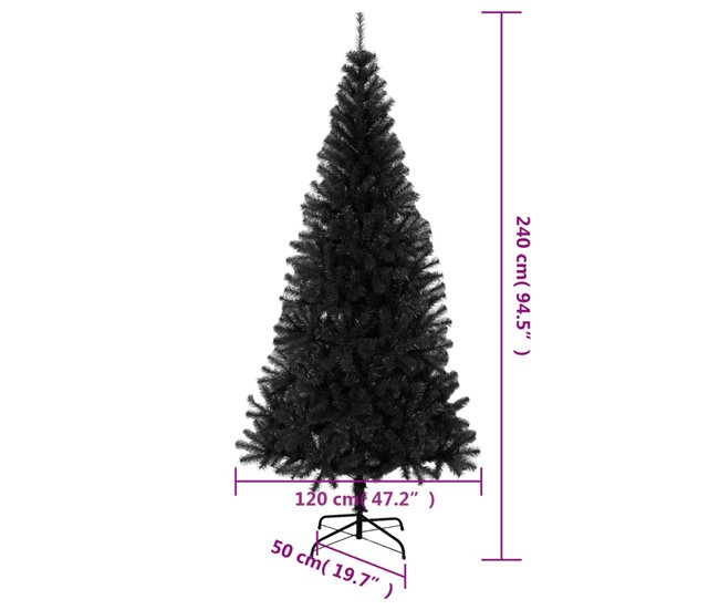 Árbol Navidad - Árbol navideño Negro