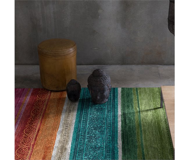 Alfombra decorativa RUSG&RUGS CLARISSA 80x150 Multicolor