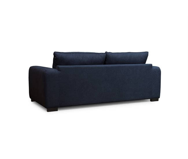 Sofá 3 plazas fijo SWEET Azul