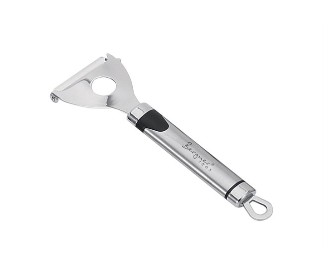 Pelador GIZMO acero inoxidable Negro/ Inox