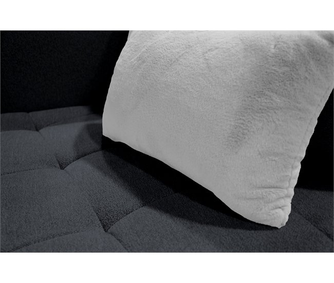 Sofá 4 plazas XXL SOPHIE Gris Claro